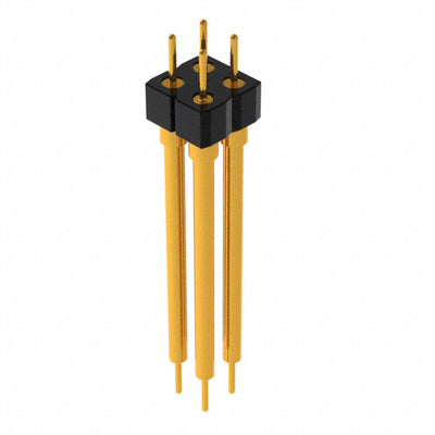 BBD-102-G-D by Samtec Inc. - CONNECTOR HEADER VERT 4POS 2.54MM