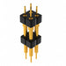 BBD-102-G-G by Samtec Inc. - CONNECTOR HEADER VERT 4POS 2.54MM