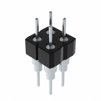 BBD-102-T-A by Samtec Inc. - CONNECTOR HEADER VERT 4POS 2.54MM