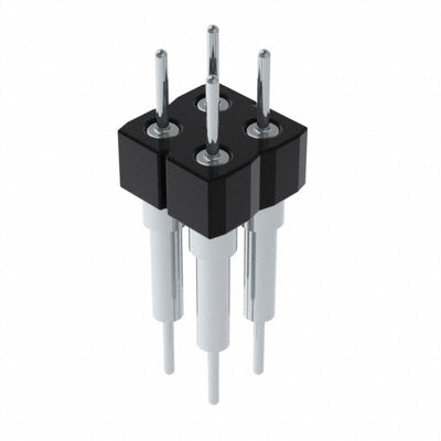 BBD-102-T-B by Samtec Inc. - CONNECTOR HEADER VERT 4POS 2.54MM