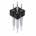 BBD-102-T-B by Samtec Inc. - CONNECTOR HEADER VERT 4POS 2.54MM