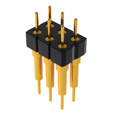 BBD-103-G-B by Samtec Inc. - CONNECTOR HEADER VERT 6POS 2.54MM