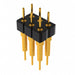 BBD-103-G-B by Samtec Inc. - CONNECTOR HEADER VERT 6POS 2.54MM