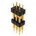 BBD-103-G-G by Samtec Inc. - CONNECTOR HEADER VERT 6POS 2.54MM