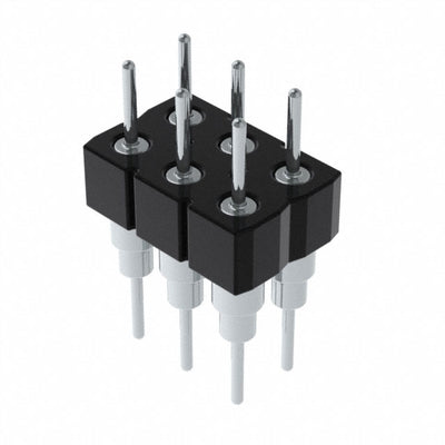 BBD-103-T-A by Samtec Inc. - CONNECTOR HEADER VERT 6POS 2.54MM