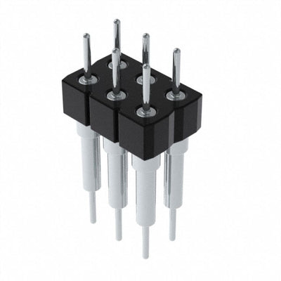BBD-103-T-B by Samtec Inc. - CONNECTOR HEADER VERT 6POS 2.54MM