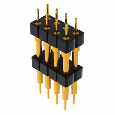 BBD-104-G-G by Samtec Inc. - CONNECTOR HEADER VERT 8POS 2.54MM