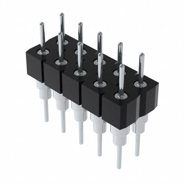 BBD-105-T-A by Samtec Inc. - CONNECTOR HEADER VERT 10POS 2.54MM