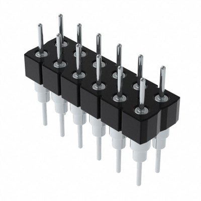 BBD-106-T-A by Samtec Inc. - CONNECTOR HEADER VERT 12POS 2.54MM
