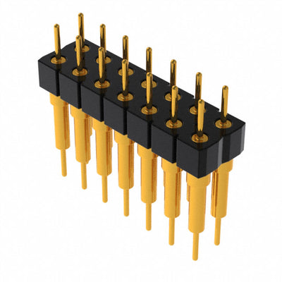 BBD-107-G-B by Samtec Inc. - CONNECTOR HEADER VERT 14POS 2.54MM