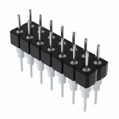 BBD-107-T-A by Samtec Inc. - CONNECTOR HEADER VERT 14POS 2.54MM