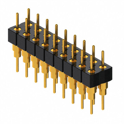 BBD-109-G-A by Samtec Inc. - CONNECTOR HEADER VERT 18POS 2.54MM