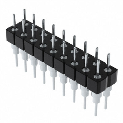 BBD-109-T-A by Samtec Inc. - CONNECTOR HEADER VERT 18POS 2.54MM