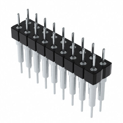 BBD-109-T-B by Samtec Inc. - CONNECTOR HEADER VERT 18POS 2.54MM