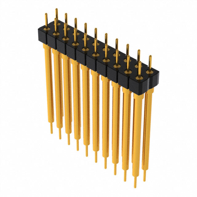 BBD-110-G-D by Samtec Inc. - CONNECTOR HEADER VERT 20POS 2.54MM
