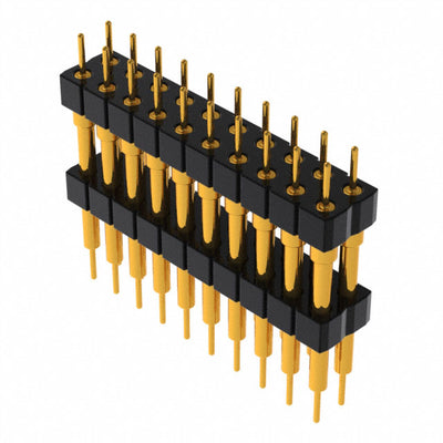 BBD-110-G-G by Samtec Inc. - CONNECTOR HEADER VERT 20POS 2.54MM