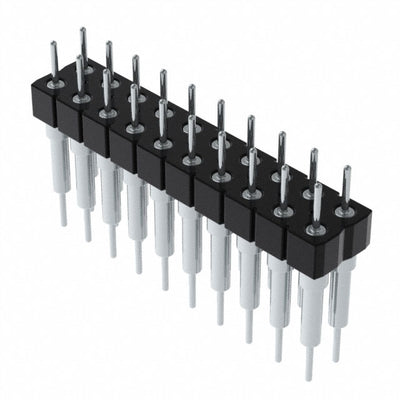 BBD-110-T-B by Samtec Inc. - CONNECTOR HEADER VERT 20POS 2.54MM