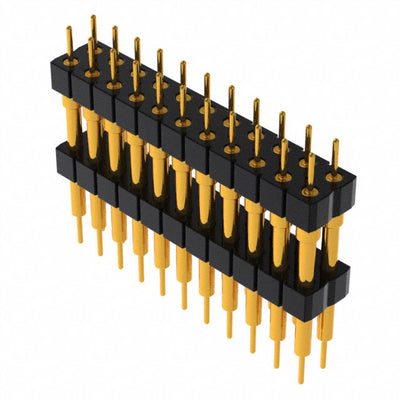 BBD-111-G-G by Samtec Inc. - CONNECTOR HEADER VERT 22POS 2.54MM