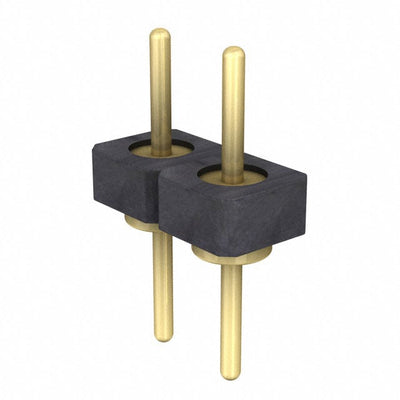 BBL-102-G-E by Samtec Inc. - CONNECTOR HEADER VERT 2POS 2.54MM