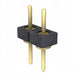 BBL-102-G-E by Samtec Inc. - CONNECTOR HEADER VERT 2POS 2.54MM