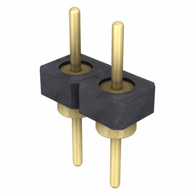 BBL-102-G-F by Samtec Inc. - CONNECTOR HEADER VERT 2POS 2.54MM