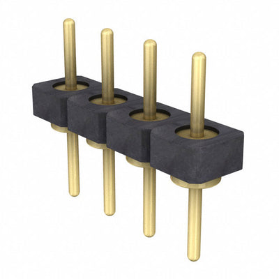 BBL-104-G-E by Samtec Inc. - CONNECTOR HEADER VERT 4POS 2.54MM