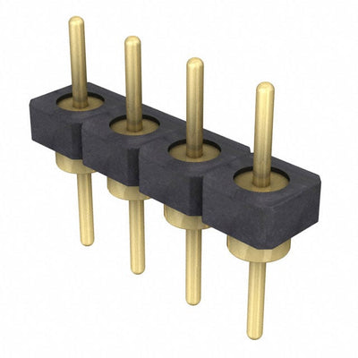 BBL-104-G-F by Samtec Inc. - CONNECTOR HEADER VERT 4POS 2.54MM