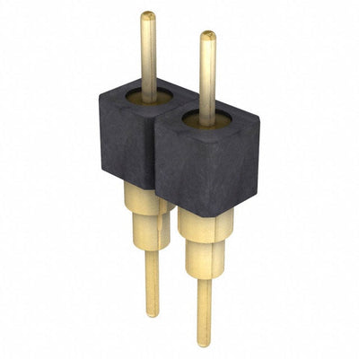 BBS-102-G-A by Samtec Inc. - CONNECTOR HEADER VERT 2POS 2.54MM