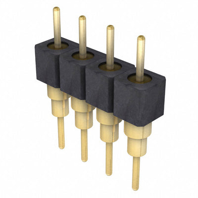 BBS-104-G-A by Samtec Inc. - CONNECTOR HEADER VERT 4POS 2.54MM