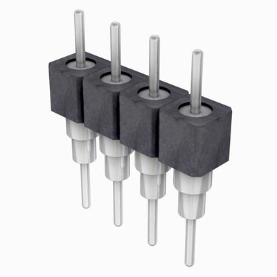 BBS-104-T-A by Samtec Inc. - CONNECTOR HEADER VERT 4POS 2.54MM