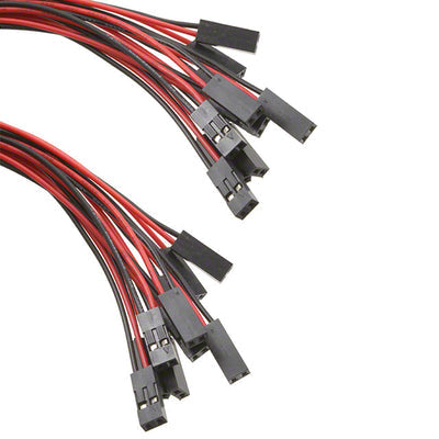 BC-32673 by Bud Industries - JUMPER F/F 11.811"" 26AWG 10PCS