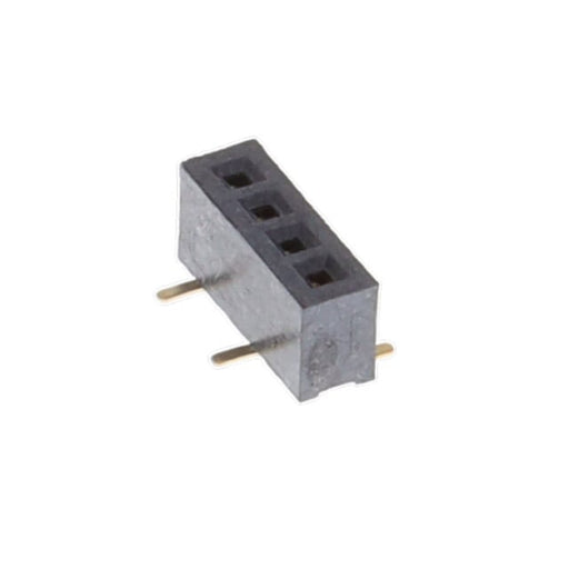BC070-04-A-1-L-D by GCT - 4W, 1.0MM PITCH SOCKET, SIL, SMT