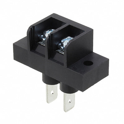 BC6-Q308-02 by TE Connectivity AMP Connectors - CONNECTOR BARRIER STRIP 2CIRC 0.375
