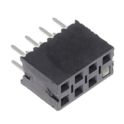 BCS-104-L-D-TE-001 by Samtec Inc. - CONNECTOR RECPT 8POS 0.1 GOLD PCB