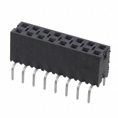 BCS-108-L-D-PE-BE by Samtec Inc. - CONNECTOR RECPT 16POS 0.1 GOLD PCB