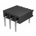 BCS-103-SM-S-HE by Samtec Inc. - CONNECTOR RECPT 3POS 0.1 GOLD PCB R/A