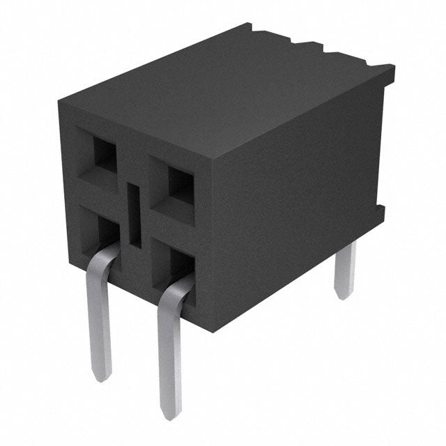 BCS-104-T-D-HE by Samtec Inc. - CONNECTOR RECPT 8POS 0.1 TIN PCB R/A