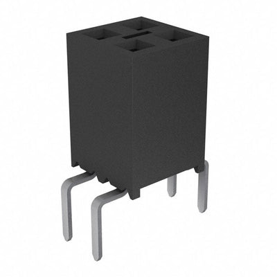 BCS-102-TM-D-PE by Samtec Inc. - CONNECTOR RECPT 4POS 0.1 TIN PCB