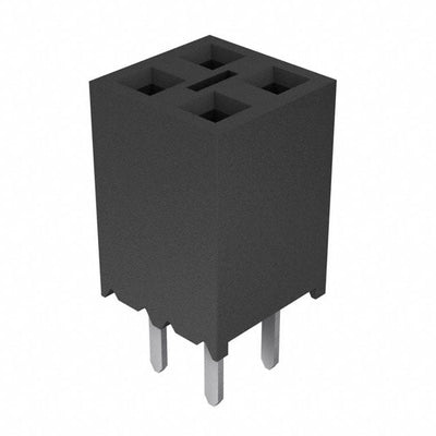 BCS-102-TM-D-TE by Samtec Inc. - CONNECTOR RECPT 4POS 0.1 TIN PCB