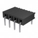 BCS-104-F-S-HE by Samtec Inc. - CONNECTOR RECPT 4POS 0.1 GOLD PCB R/A
