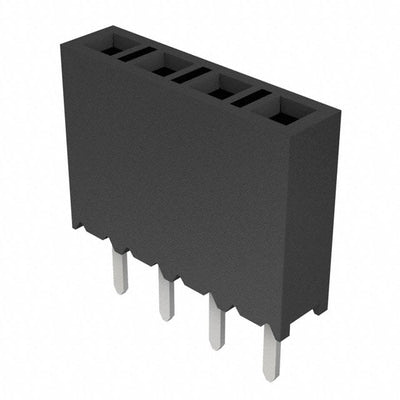 BCS-104-L-S-TE by Samtec Inc. - CONNECTOR RECPT 4POS 0.1 GOLD PCB
