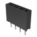 BCS-104-L-S-TE by Samtec Inc. - CONNECTOR RECPT 4POS 0.1 GOLD PCB