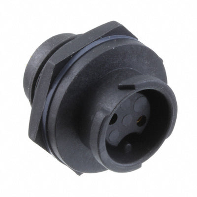 BD-02RMFS-QC8001 by Amphenol LTW - CONNECTOR RECPT FMALE 2P GOLD SLDR CUP