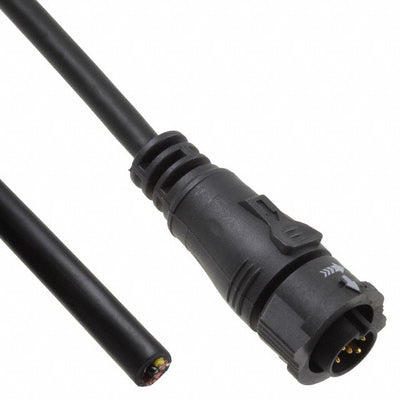 BD-05AFMM-QL8D01 by Amphenol LTW - CABLE 5POS MALE TO WIRE 3.28