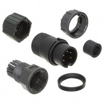 BD-05BFMA-LL7001 by Amphenol LTW - CONNECTOR PLUG MALE 5P GOLD SLDR CUP