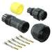 BD-05BMFA-QL8MP0 by Amphenol LTW - CONNECTOR RECPT FMALE 5POS GOLD CRIMP