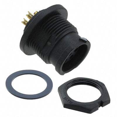 BD-05PMFS-QC8001 by Amphenol LTW - CONNECTOR RECPT FMALE 5P GOLD SLDR CUP