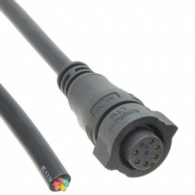 BD-06AFFM-QL8D01 by Amphenol LTW - CABLE 6POS FMALE TO WIRE 3.28