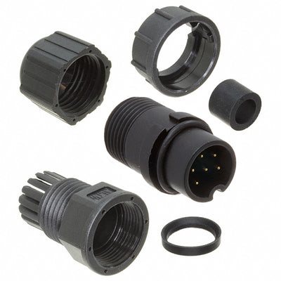 BD-06BFMA-LL7001 by Amphenol LTW - CONNECTOR PLUG MALE 6P GOLD SLDR CUP