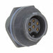 BD-06RMFS-QC8001 by Amphenol LTW - CONNECTOR RECPT FMALE 6P GOLD SLDR CUP